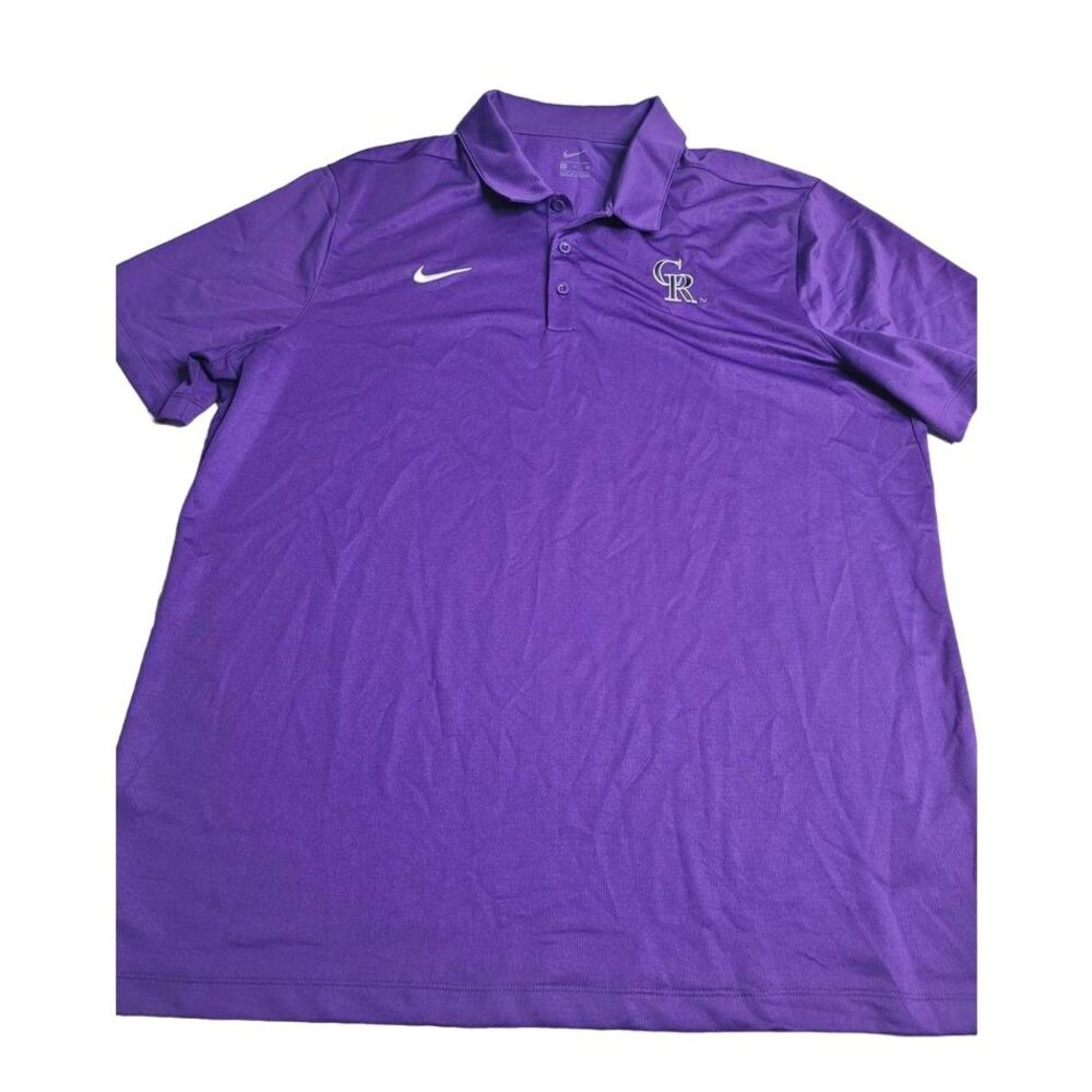 3297 Nike Colorado‎ Rockies Polo Shirt Men's XL